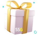 Receba seus bônus de boas-vindas no 55G
